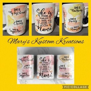 Inspirational Nana Mug with Colorful Design